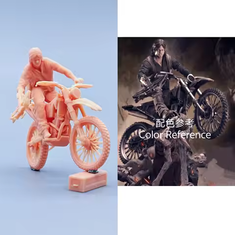 1/64 1/43 Figurines Scale Model Resin Escape Male Lead Uncolored Miniatures Diorama Hand-painted C40