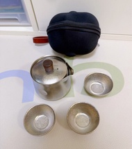 戶外純鈦便攜茶具
