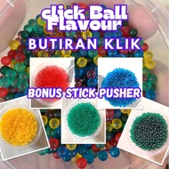 Butiran klik ball/Click ball flavour/butiran klik rasa/click ball