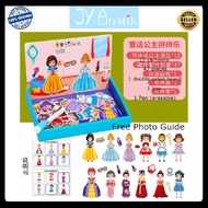 Puzzle Matching Puzzle Game English Learning Children Book English ABC Kid Toys Buku Puzzle Buku ABC