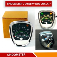 Speedo meter HONDA c50 c65 c70 c90 import brown box