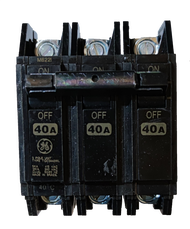 40A Circuit Breaker 3 Pole Three Phase Bolt-on TQC ( GE) Circuit Breakers