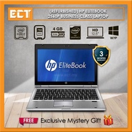 (Refurbished) HP Elitebook 2560P Business Class Laptop (i7-2620M 3.40Ghz,750GB,4GB,12.5",HD3000,W7P) - Silver