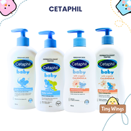 Cetaphil Baby Daily Lotion, Calendula Wash &amp; Shampoo 400ml,  Baby Daily Wash &amp; Shampoo 400mL, Calendula Lotion 400ml, Baby Massage Oil 200ml, Baby Shampoo [TinyWings.sg]