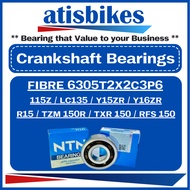 NTN EX5 / SRL / Y15ZR / LC135 / TZM 6305T2X2C3P6 100% ORIGINAL High Performance Super Precision Moto