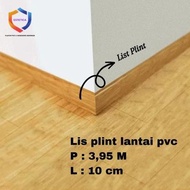 Lis Plint Lantai Dinding Bawah Plank PVC Kayu