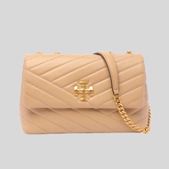 TORY BURCH Kira Small Chevron Convertible Shoulder Bag Desert Dune 90452