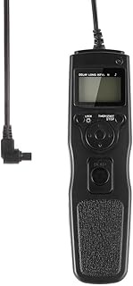 Hersmay LCD Timer Remote Shutter Release Camera Shutter Release Intervalometer Remote Control for Ni