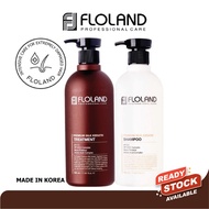 [Bundle of 2] Floland Shampoo Premium Silk Keratin 530ml + Floland Treatment Premium Silk Keratin 530ml