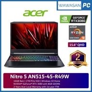 Acer Nitro 5 AN515-45-R49W 15.6 inch QHD 165Hz Gaming Laptop | Ryzen 9 5900HX | 16GB | 1TB SSD | RTX3080 8GB | Windows10