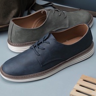 Fufa Shoes [Fufa Brand] Gentleman's Taste Casual Shoes-Black/Blue/Gray 2CA27 Super Recommended Casua