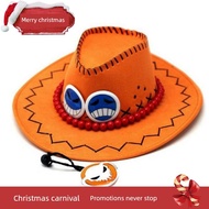 vintage hat for women cowboy hat for women One Piece Portgas D Ace Hat One Piece Ace Hat Orange Ace 