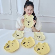 台灣7-Eleven Winnie the Pooh 100週年百變特輯 小熊維尼造型表情陶瓷碟 盲盒 Disney 7-11