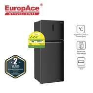 EuropAce 450L Deluxe Deeper Depth Fridge (3 Ticks) - ER 5461W (Gun Metal)