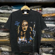 Rihanna You Need Me Washed T' Black Size S 67x54