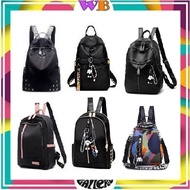 Song Backpack Travel Beg Nylon Bear Key Chain Shoulder Fashion Ladies Casual THICK material Anti-wea