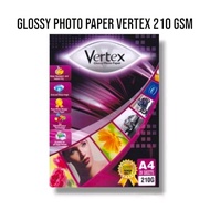 Glossy photo paper vertex A4 210 g (20 sheets) Vertex photo paper/