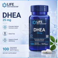 Life Extension DHEA 25 mg Supplement for Hormone Balance Immune Support Sexual Health Non-GMO Gluten
