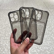 Premium Clear Soft Card Holder Transparent Anti Shock Case hp SAMSUNG S25 FE A17 5G A07 A35 A15 A55 