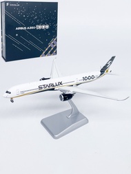 1: 400 Star Airlines A350-1,000 Passenger Aircraft B-58551 Alloy Aircraft Model Collection Ornaments