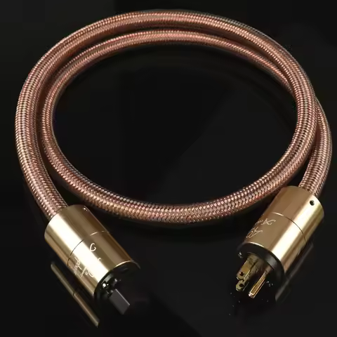 HI-End Accuphase Power Cord EU/AU/US Standard Power Cable EU Schuko CD Amplifier AC Mains Power Cabl