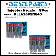 8Pcs Diesel Fuel Injector Nozzle Tips 105015-8450 DLLA160SN845 for Mitsubishi Fuso 8DC11 10DC11