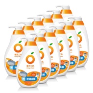 【橘子工坊】蔬果碗盤洗碗精-去油淨味 (650ml x 12瓶)