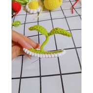 [available] Sprout leaf hair clip