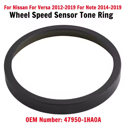 47950-1HA0A Car Wheel Speed Sensor Tone Ring For Nissan For Versa 2012-2019 For Note 2014-2019 Black