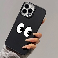 Case for iPhone 7plus 8 7 8plus 6plus 14 15 X XR XS MAX 12Promax 12 13Promax 15Promax 11 14Promax 13 Simple Emoji Pattern Metal Photo Frame Shockproof Protective Soft Case