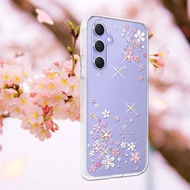 Samsung Galaxy A55/A54/A53/A35 輕薄軍規防摔水晶殼-浪漫櫻