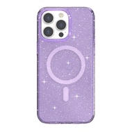 JTLEGEND Glitter Mag hybrid cushion เคสใสกลิตเตอร์ สำหรับ i15 / i15+ / i15 Pro / i15 Promax กันกระแท