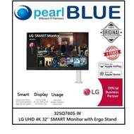 [ Ready Stock ]LG 32SQ780S-W LG UHD 4K 32'' SMART Monitor with Ergo Stand