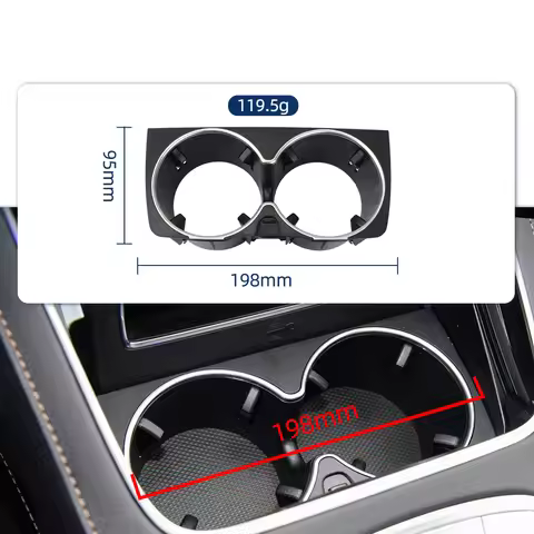 2226830075 W222 W217 Center Console Drink Cup Holder Car Bottle Holder Car Styling For Mercedes Benz