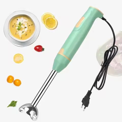 Immersion Hand Stick Blender Electric Food Vegetable Grinder Handheld Stick Mixer for Smoothies Sauc