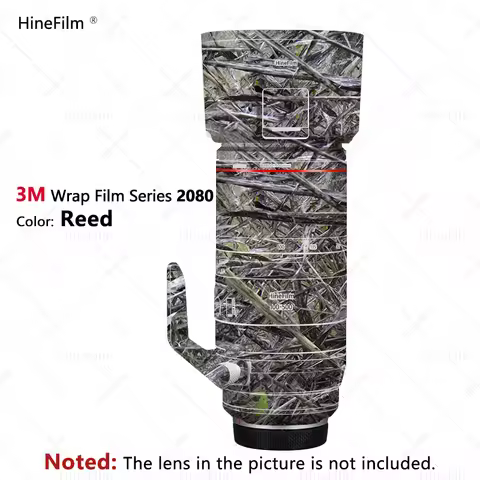 Hinefilm Skin for Canon RF100-500 Lens Decal Skin 100500 Lens Wrap Cover for Canon RF100-500mm F4.5-