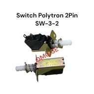 Switch TV Polytron 2pin kaki SW-3-2