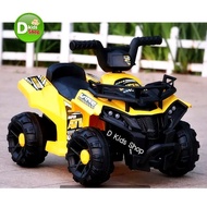 DD รถATV รถแบตเตอรี่เด็ก รถไฟฟ้าเด็กนั่ง ATV 4 ล้อ ขนาด 1 มอเตอร์ รถเด็กนั่ง รุ่น.4086