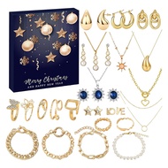 Advent Calendar Advent Calendar Jewellery Women with 24 Surprises ChristmasGift WomenS Jewellery Set