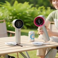 GFS001 4000mAh,,A11 GFS001 4000mAh Mini Jet Fan, Kipas Mudah Alih Boleh Cas Kuasa Tinggi dengan Lamp