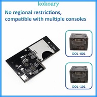 KOK Optical Drive Emulator for Game Console Upgraded Loder Emulator Replacement Card Adapter