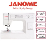 (1to1TrainingIncluded)Janome Famous HD3000 Mechanical Sewing Machine with 18 Stitch Patterns