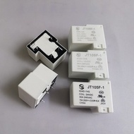((1pc) Electronic Parts JT105F-1 005D 012D 024D-1HS Golden Sky Relay 4 Pins 30A One Set Normally Ope