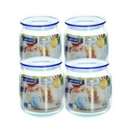 Combo 4 Luminarc glass jars 500ml