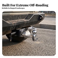 Forged Tow Hitch Polished Silver Tow Ball Hitch
