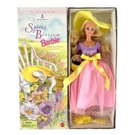 Ken &amp; Barbie #15201 _ 收藏型芭比娃娃 _ 1995 雅芳芭比 - 春暖花開 ☆盒舊損