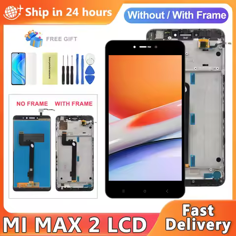 MAX2 Display Screen for Xiaomi Mi MAX2 MDE40 MDI40 LCD Display Touch Screen Digitizer Assembly for M