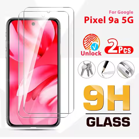 GooglePixel 9a 2pcs Screen protector For Google Pixel 9a 9 A A9 GXQ96 2025 6.3" Unlock Protective Gl