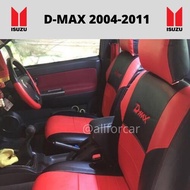 หุ้มเบาะ D-max  2003-2011 (คู่หน้า) หุ้มเบาะรถยนต์ หุ้มเบาะดีแม็ก ตัดตรงรุ่น d-max เก่า เบาะหนัง dmax ดีแมก ตัดเย็บสวย แนบกระชับ เบาะdmax