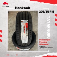 Hankook 205/55R16 K125 Tayar Baru (Installation) 205 55 16 New Tyre Tire TayarGuru Pasang Kereta Wheel Rim Car